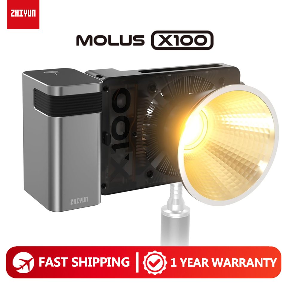 Outdoor Lighting Video Shooting - ZHIYUN MOLUS X100 100W COB Photography