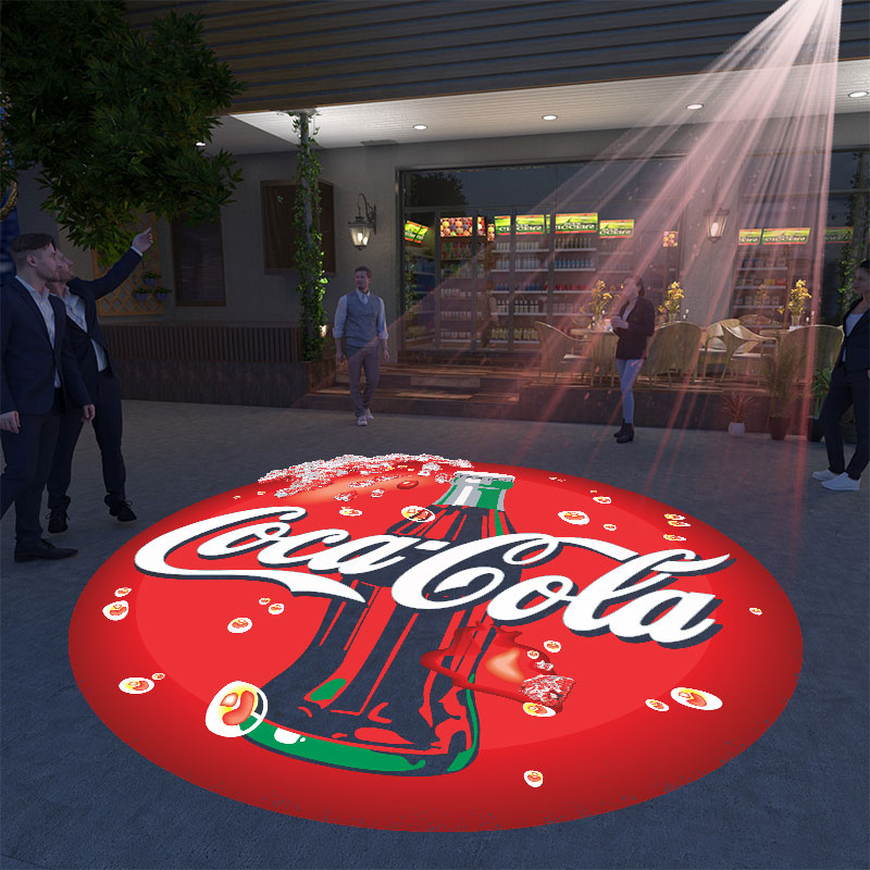 Outdoor Lighting Logo - STLF Free Custom Logo Gobo Projector