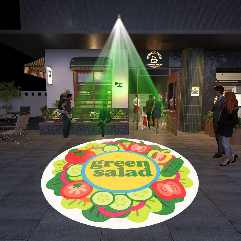 Outdoor Lighting Logo - STLF Logo Projector Free Custom Advertising