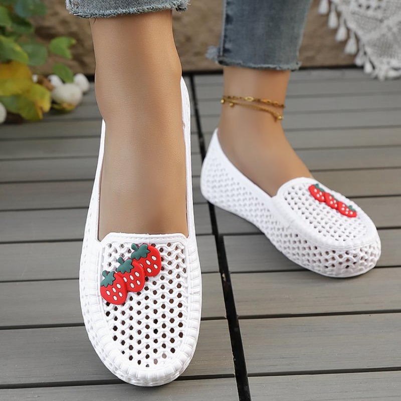 Outdoor Lighting Modern - Women's Summer New Baotou Hollow Flat