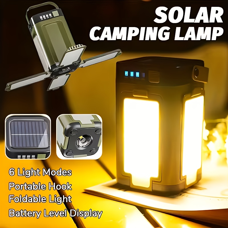 Solar Outdoor Portable Camping - Outdoor Lighting Led ulasan dan harga