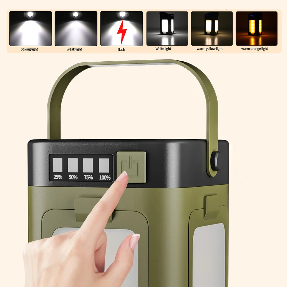 Solar Outdoor Portable Camping - Outdoor Lighting Led ulasan dan harga