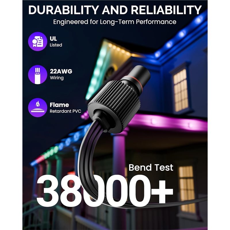 A03F-Extension Cable(16FT) Cor - Outdoor Lighting Govee ulasan dan harga