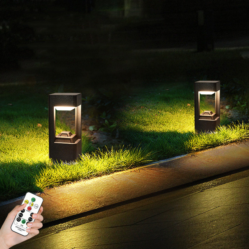 Luminous floor lamp courtyard  - Outdoor Lighting Led ulasan dan harga