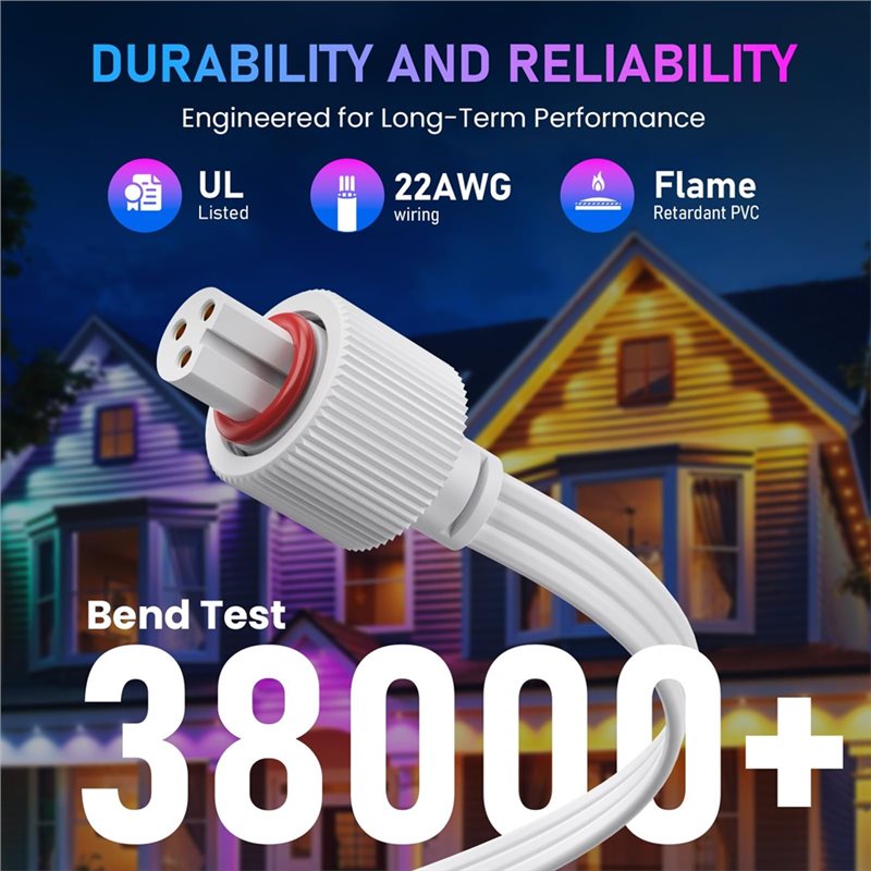 A93Z Y-Splitter Waterproof 22A - Outdoor Lighting Govee ulasan dan harga