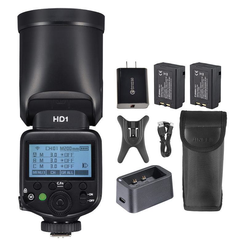 JINBEI HD-1Round-head HSS Spee - Outdoor Lighting For Photography ulasan dan harga