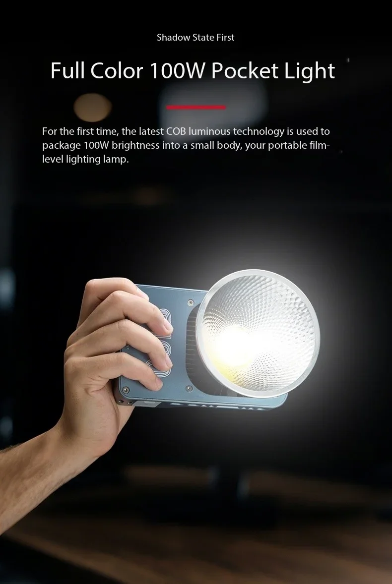 2026 Best Seller S100 100W COB - Outdoor Lighting Video Shooting ulasan dan harga