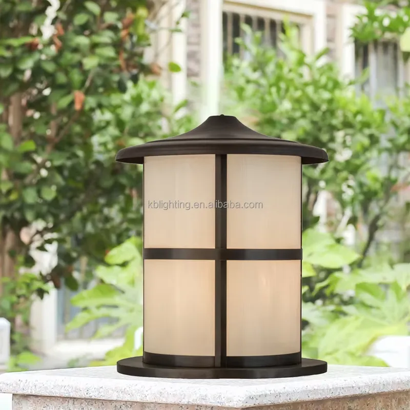 Gate Light Pillar Lights Outdo - Outdoor Lighting Modern ulasan dan harga