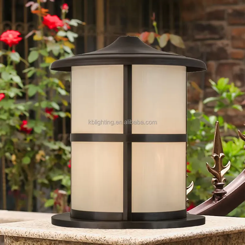 Gate Light Pillar Lights Outdo - Outdoor Lighting Modern ulasan dan harga