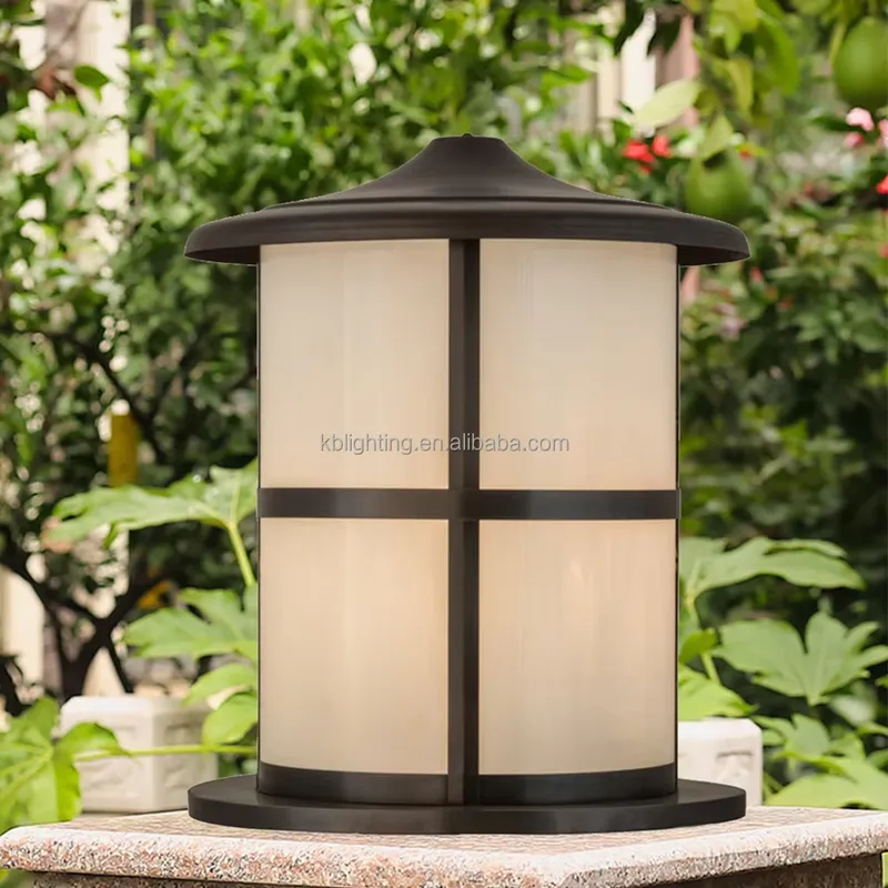 Gate Light Pillar Lights Outdo - Outdoor Lighting Modern ulasan dan harga
