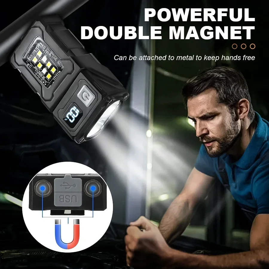 Mini Rechargeable LED Pocket F - Zinc Outdoor Lighting ulasan dan harga