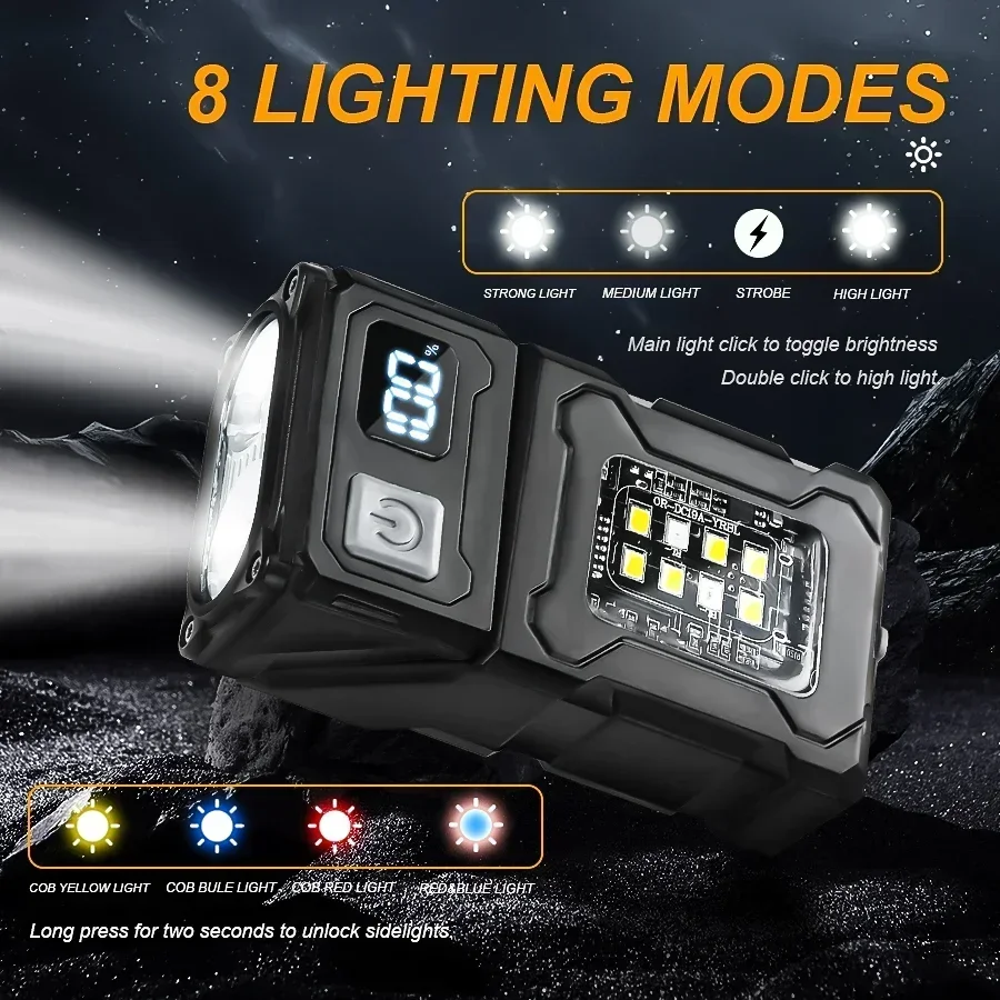 Mini Rechargeable LED Pocket F - Zinc Outdoor Lighting ulasan dan harga
