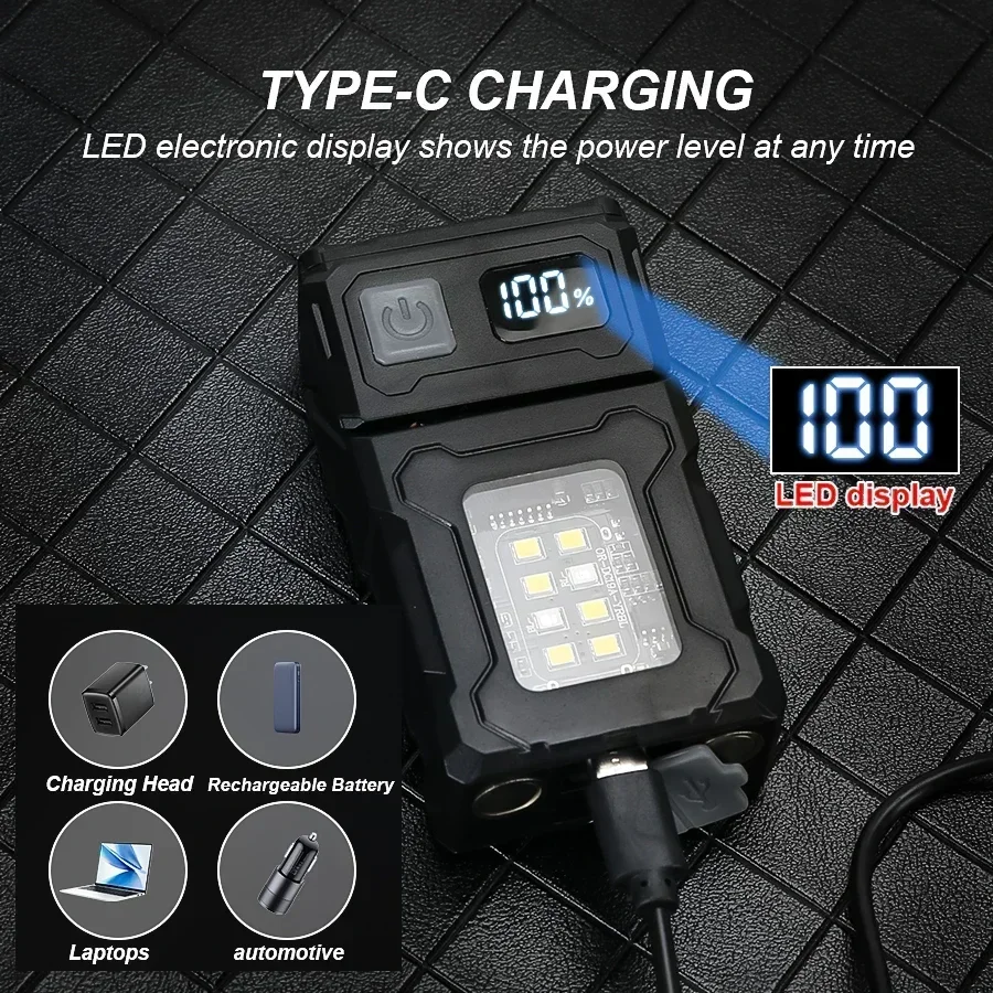 Mini Rechargeable LED Pocket F - Zinc Outdoor Lighting ulasan dan harga