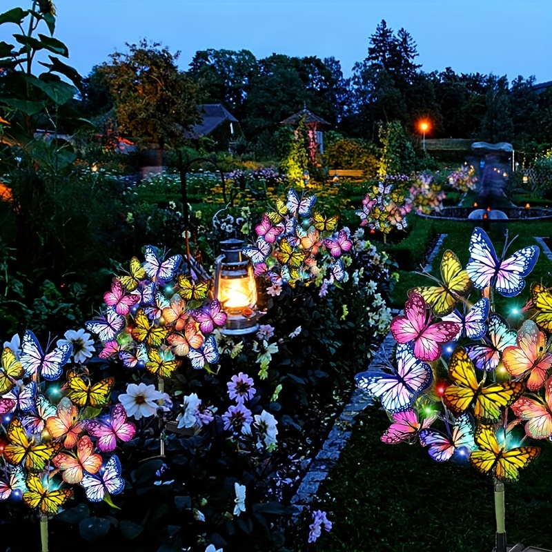 Solar LED Butterfly Garden Lig - Outdoor Lighting Ground ulasan dan harga