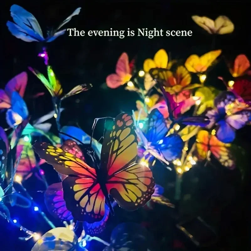 Solar LED Butterfly Garden Lig - Outdoor Lighting Ground ulasan dan harga