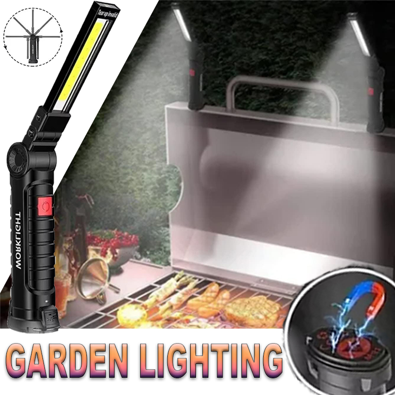 Portable LED Flashlight with M - Zinc Outdoor Lighting ulasan dan harga