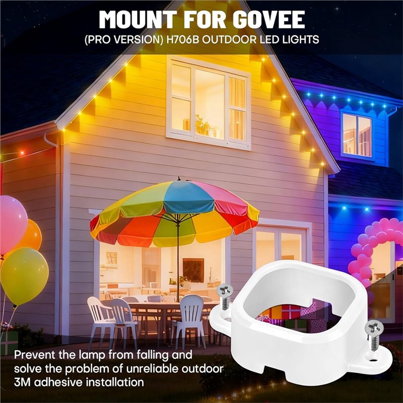 65 Pcs Mounting Brackets For O - Outdoor Lighting Govee ulasan dan harga