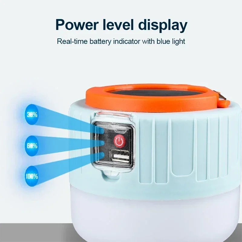 LED Solar Camping Light Power  - Outdoor Lighting Remote Control ulasan dan harga