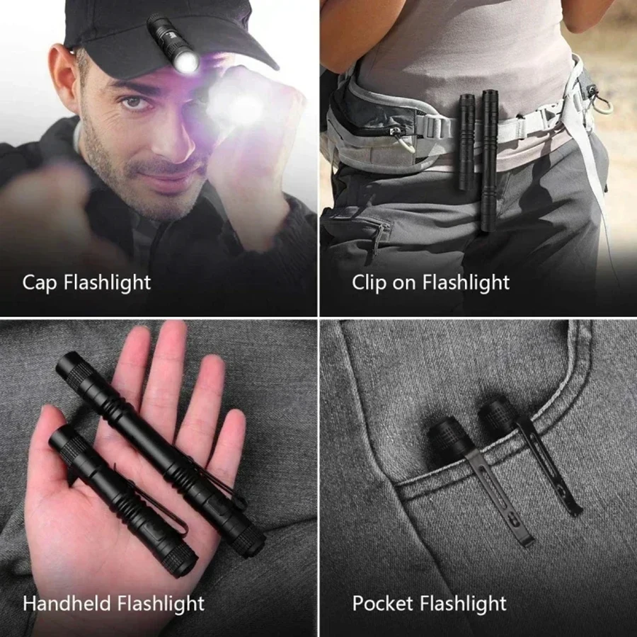 Mini Portable LED Flashlight P - Zinc Outdoor Lighting ulasan dan harga