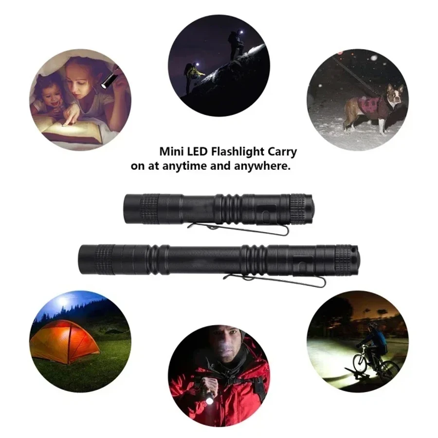 Mini Portable LED Flashlight P - Zinc Outdoor Lighting ulasan dan harga