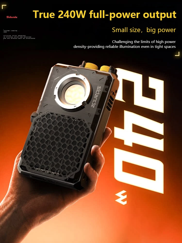 Sidande Q240C 240W Full Color  - Outdoor Lighting Video Shooting ulasan dan harga