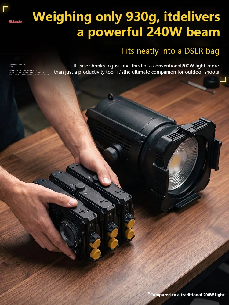 Sidande Q240C 240W Full Color  - Outdoor Lighting Video Shooting ulasan dan harga