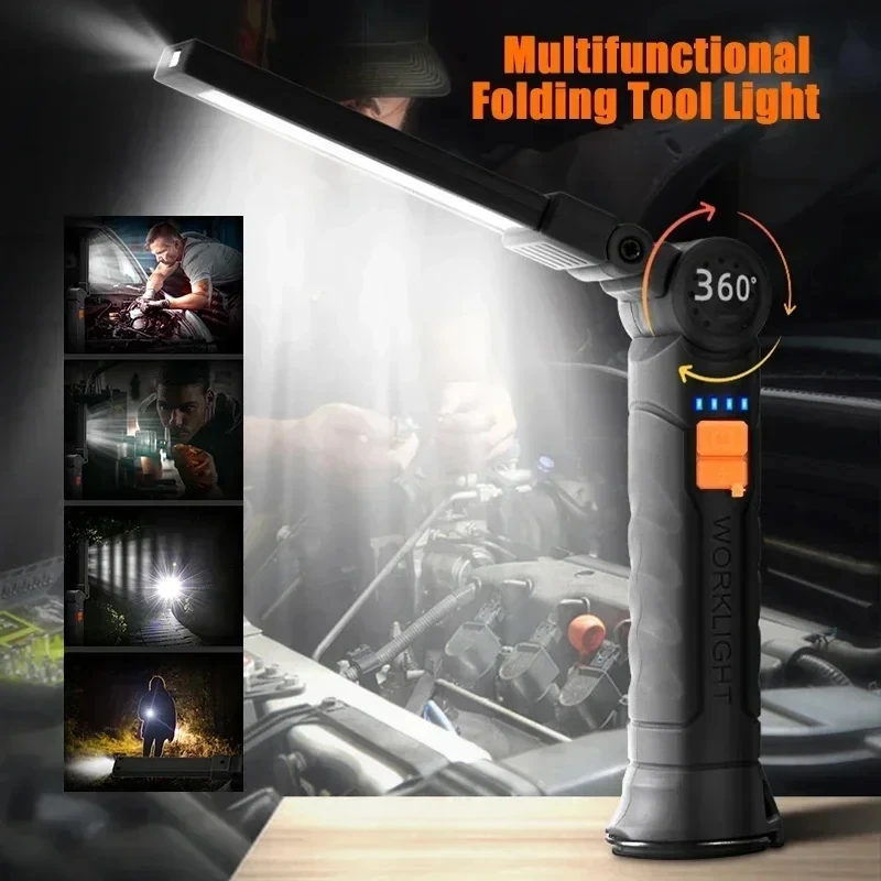 Portable COB LED Flashlight US - Zinc Outdoor Lighting ulasan dan harga