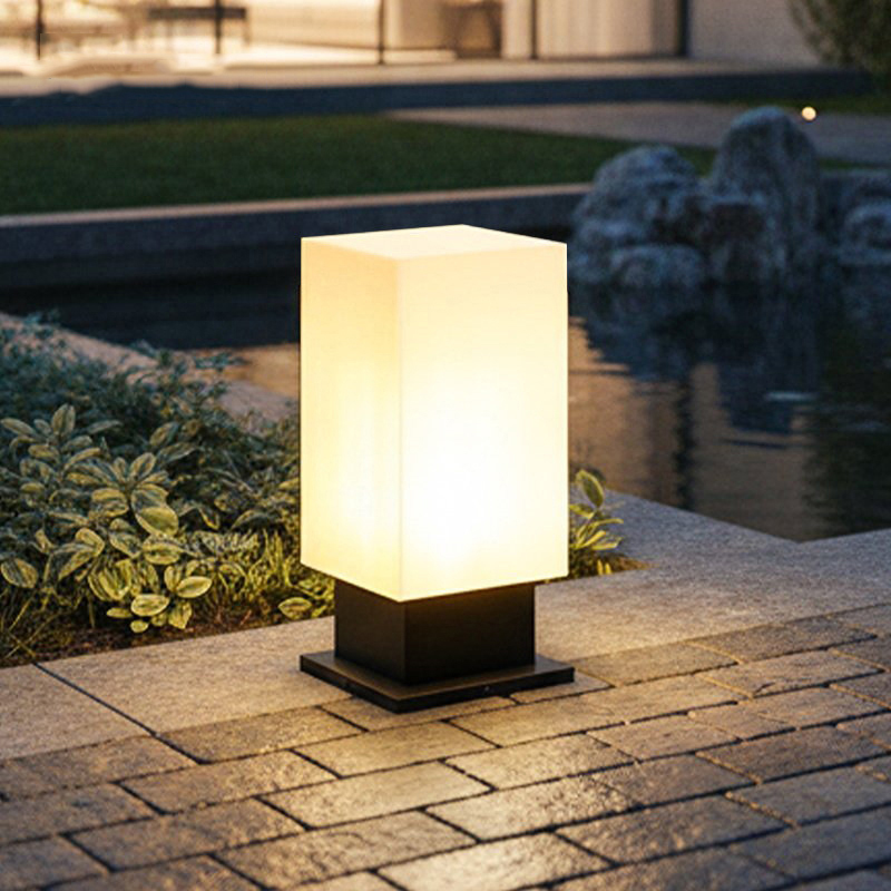 Luminous floor lamp courtyard  - Outdoor Lighting Led ulasan dan harga