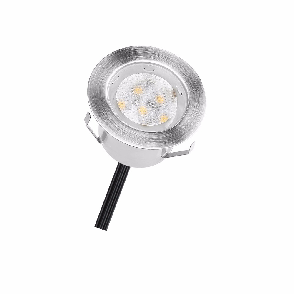 QACA 6 Pack LED Deck Lights Lo - Outdoor Lighting Kits Low Voltage ulasan dan harga