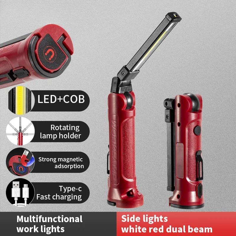 COB LED Work Light Rechargeabl - Zinc Outdoor Lighting ulasan dan harga