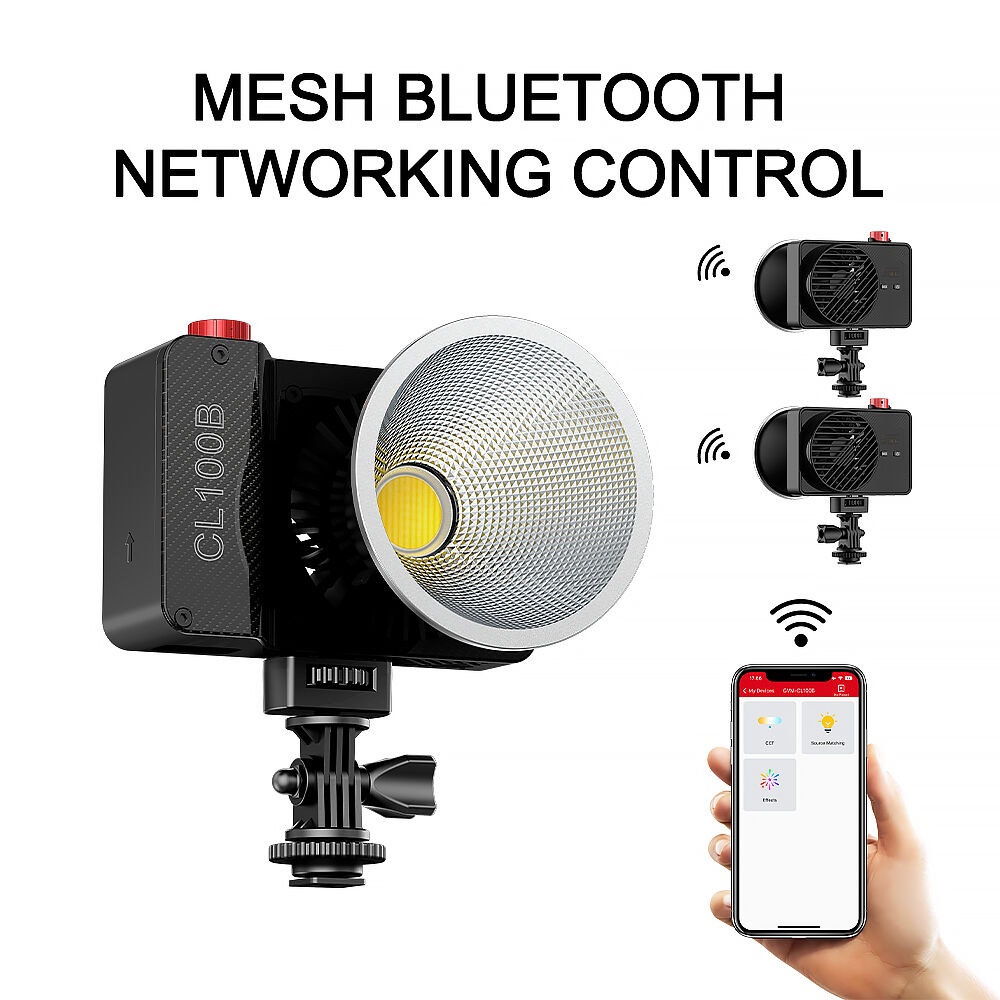 GVM CL100B Portable Bi-Color L - Outdoor Lighting Video Shooting ulasan dan harga