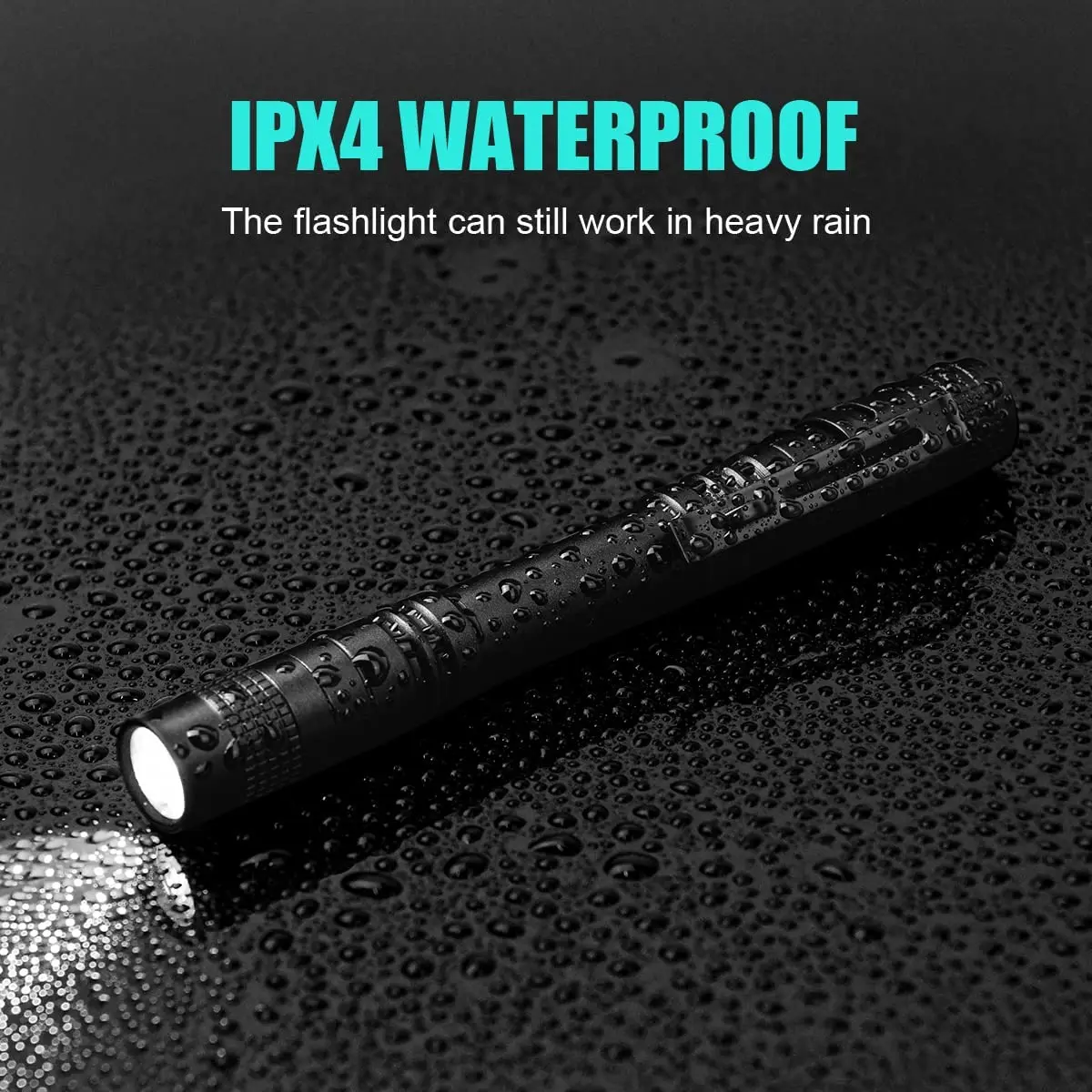 Portable Mini LED Pen Flashlig - Zinc Outdoor Lighting ulasan dan harga