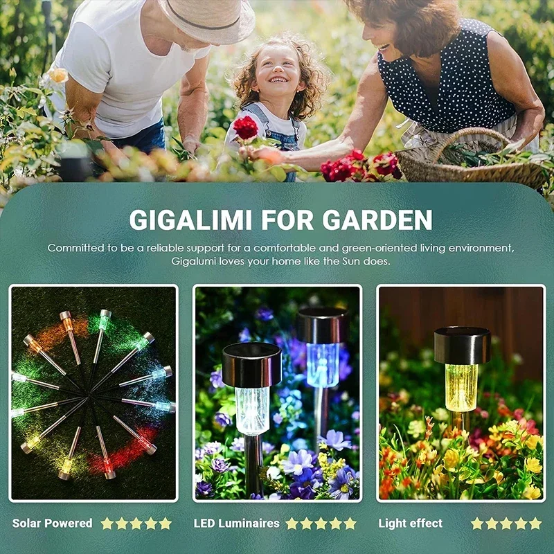 Solar Outdoor Lights Garden La - Outdoor Lighting Ground ulasan dan harga