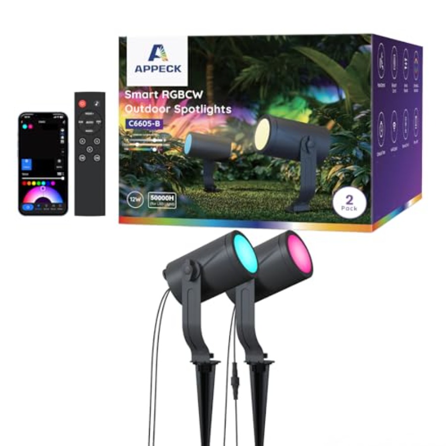 Outdoor Spot Light 00lm Smart  - Outdoor Lighting Kits Low Voltage ulasan dan harga