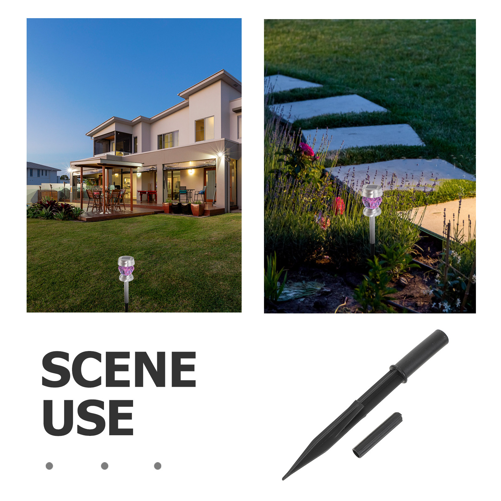 20Sets Solar Ground Stakes Rei - Outdoor Lighting Ground ulasan dan harga