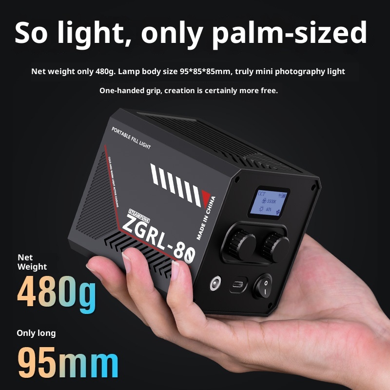 ZGRL80 80W COB LED Video Light - Outdoor Lighting For Photography ulasan dan harga
