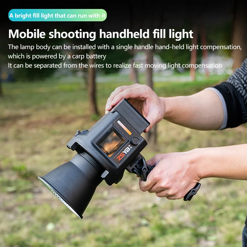 ZSYB  CL-60Bi Bi-color LED Lig - Outdoor Lighting Video Shooting ulasan dan harga
