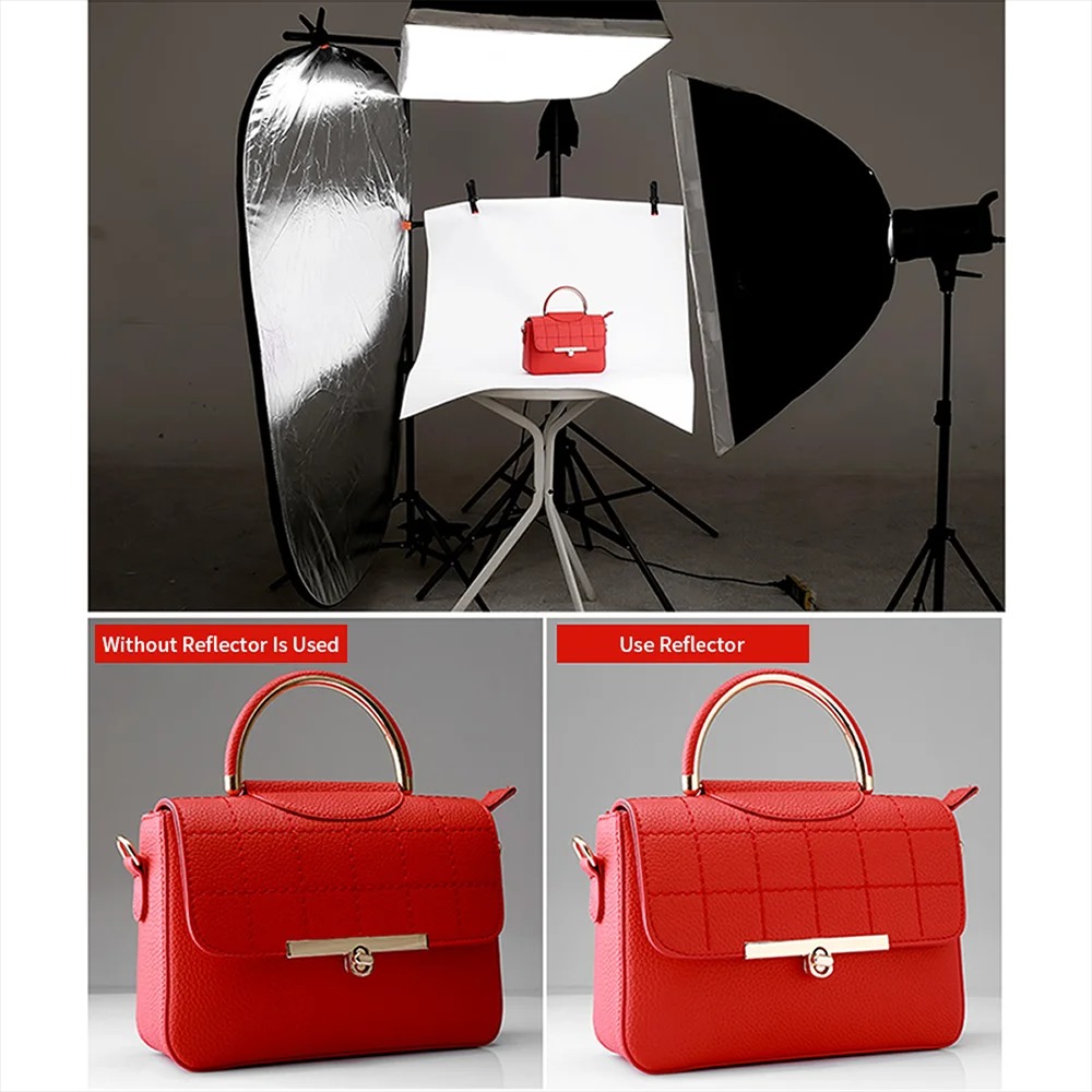 60/80/110CM 5-in-1 Collapsible - Outdoor Lighting For Photography ulasan dan harga