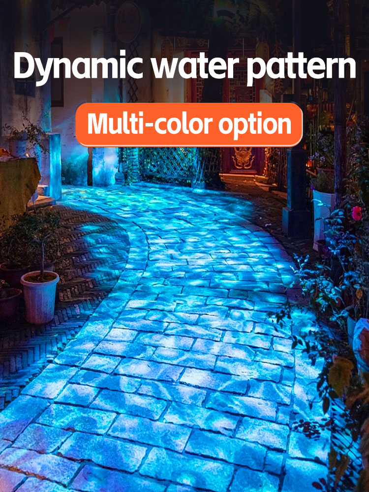 High-Power 3D Dynamic Water Ri - Outdoor Lighting Logo ulasan dan harga