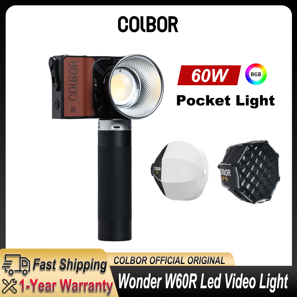 Colbor Wonder W60 RGB LED Vide - Outdoor Lighting Video Shooting ulasan dan harga