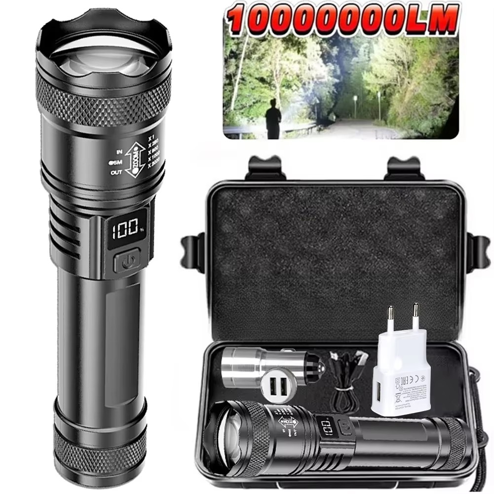 Rechargeable LED Flashlight Zo - Zinc Outdoor Lighting ulasan dan harga