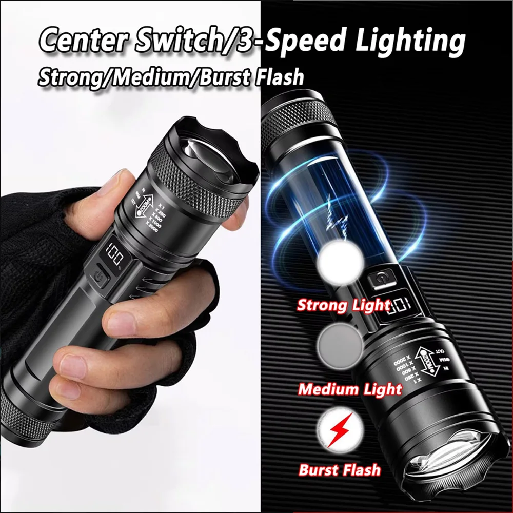 Rechargeable LED Flashlight Zo - Zinc Outdoor Lighting ulasan dan harga