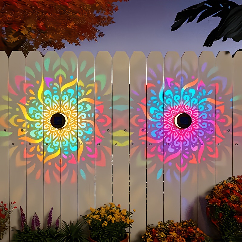 Solar LED Wall Light Mandala P - Outdoor Lighting Ground ulasan dan harga