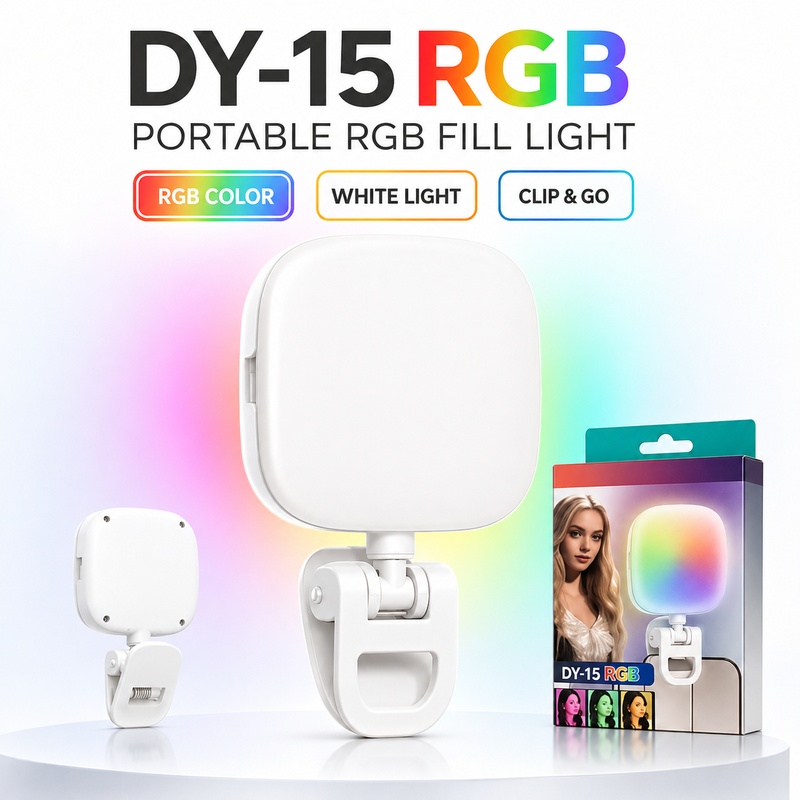 Portable RGB Video Light Mini  - Outdoor Lighting Video Shooting ulasan dan harga