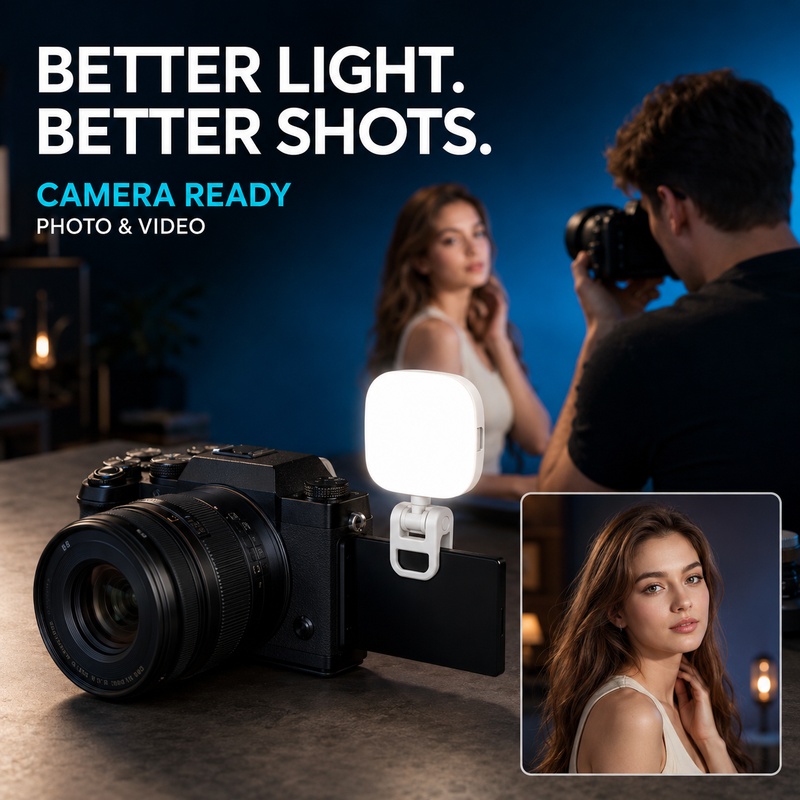 Portable RGB Video Light Mini  - Outdoor Lighting Video Shooting ulasan dan harga