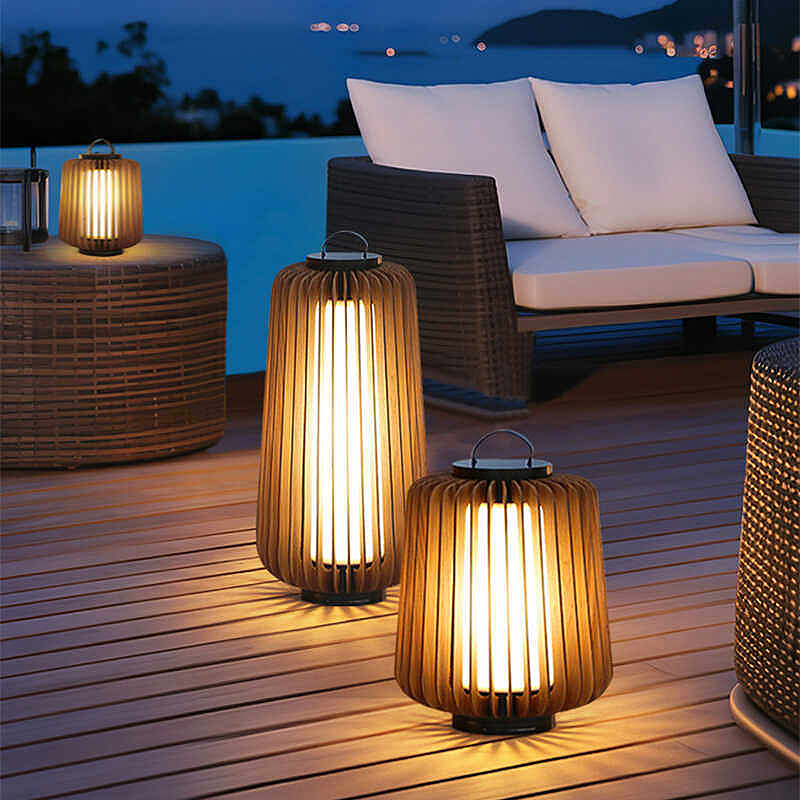 Luminous floor lamp courtyard  - Outdoor Lighting Led ulasan dan harga