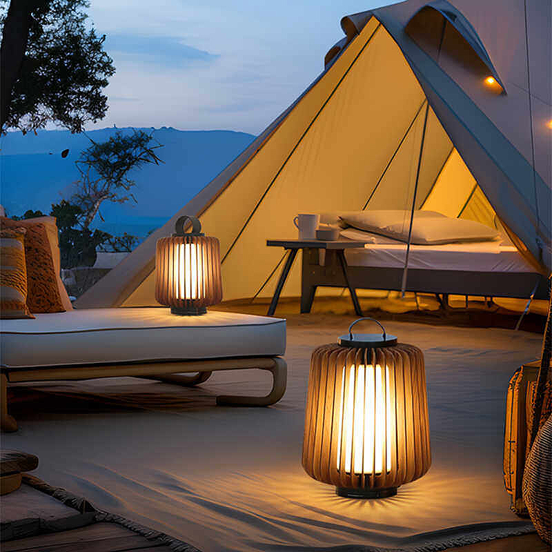 Luminous floor lamp courtyard  - Outdoor Lighting Led ulasan dan harga